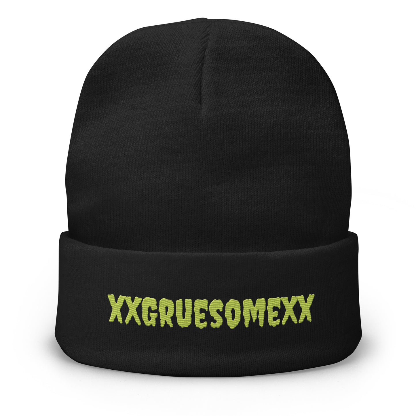 xXGruesomeXx Embroidered Beanie