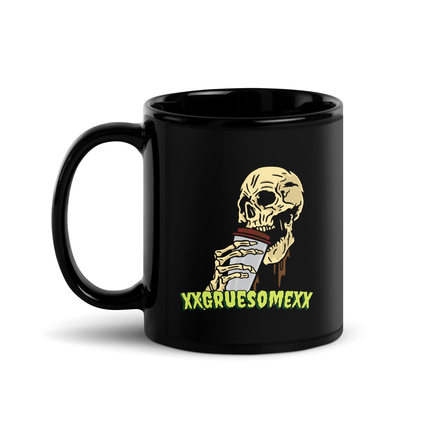 xXGruesomeXx Skull Coffee Mug
