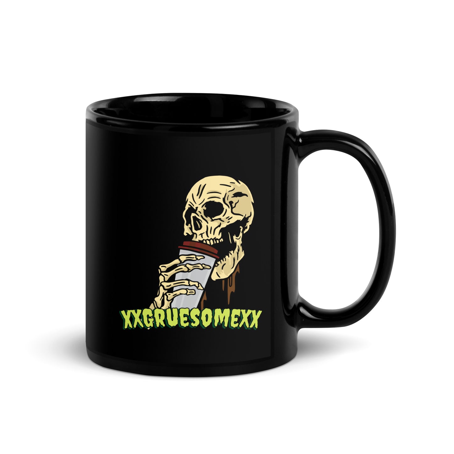 xXGruesomeXx Skull Coffee Mug